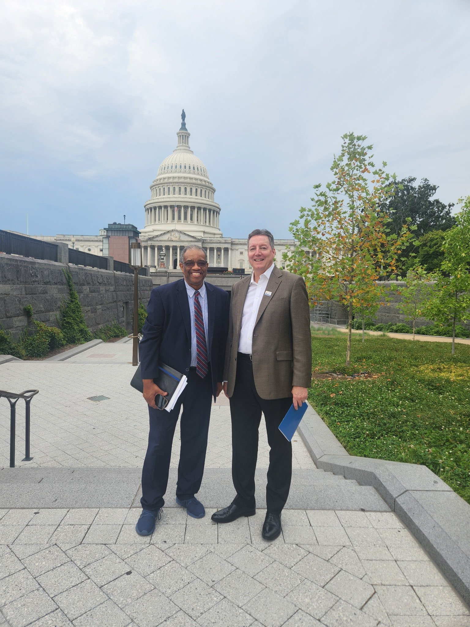 Larry Olmstead at Capitol Hill