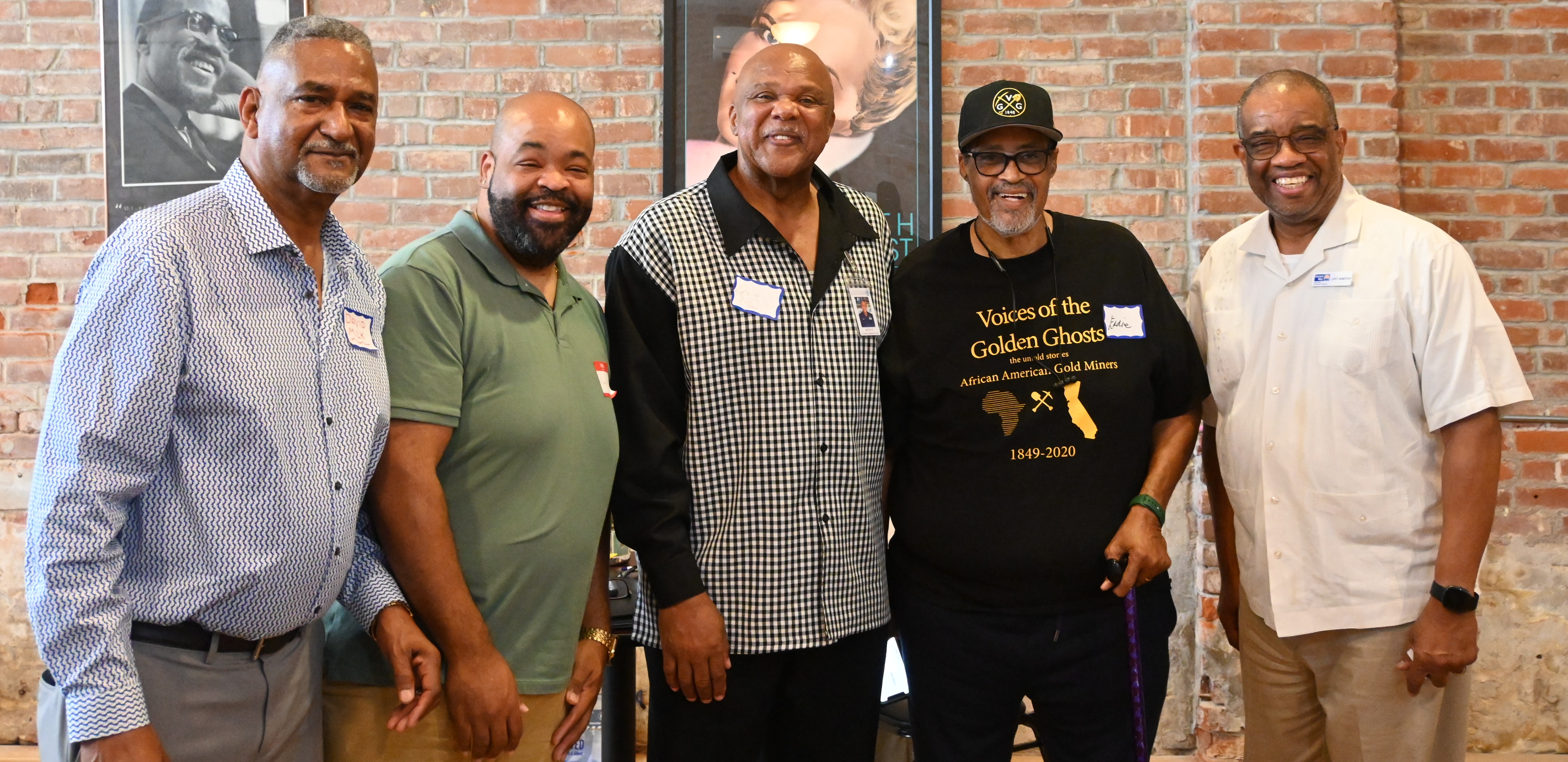 Larry Olmstead with team members